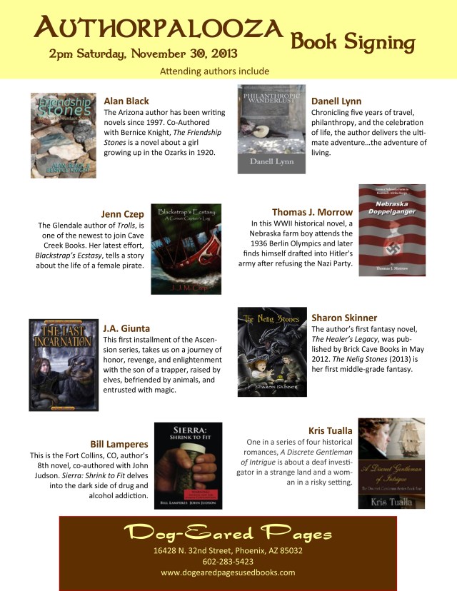 color Book Signing at Dog-Eared Pages Nov